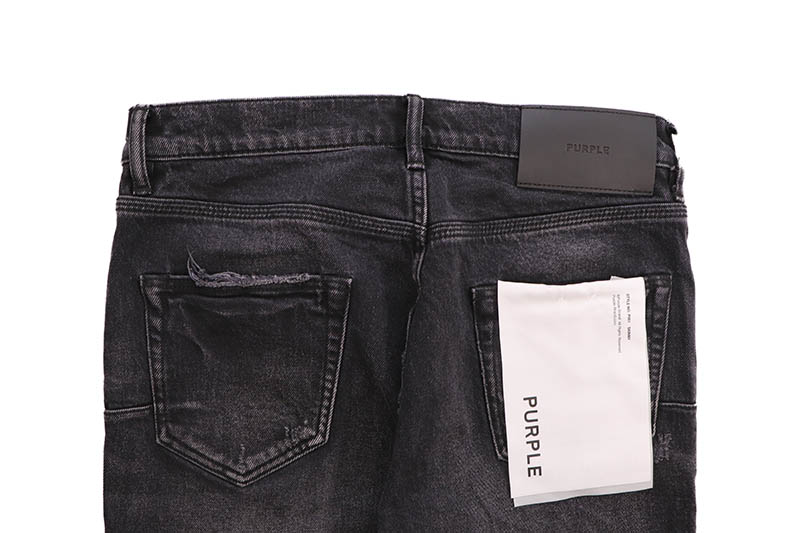 PURPLE BRAND LOW RISE SKINNY JEAN (P001-SHGA125:HIGHGATE BLACK)