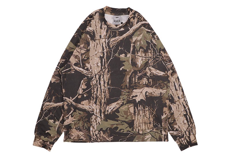 PRO CLUB HEAVYWIDE LONG SLEEVE TEE (TREE CAMO) 54PC0701