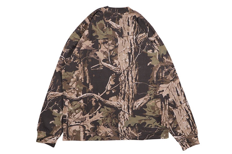 PRO CLUB HEAVYWIDE LONG SLEEVE TEE (TREE CAMO) 54PC0701