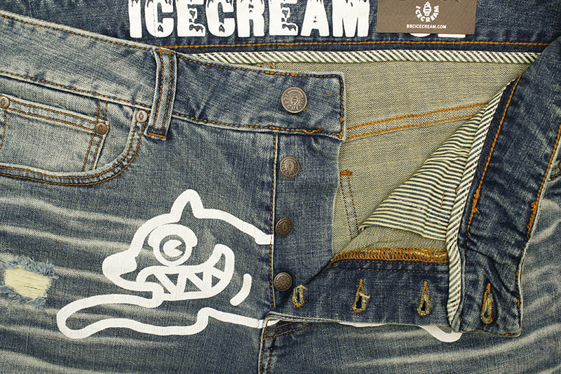 ICECREAM SOFT SERVE JEANS SHORT (411-3101:BLUE)