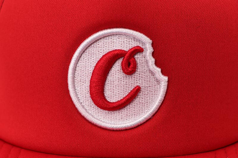 COOKIES C-BITE TRUCKER HAT (RED/WHITE) CM234XTH09