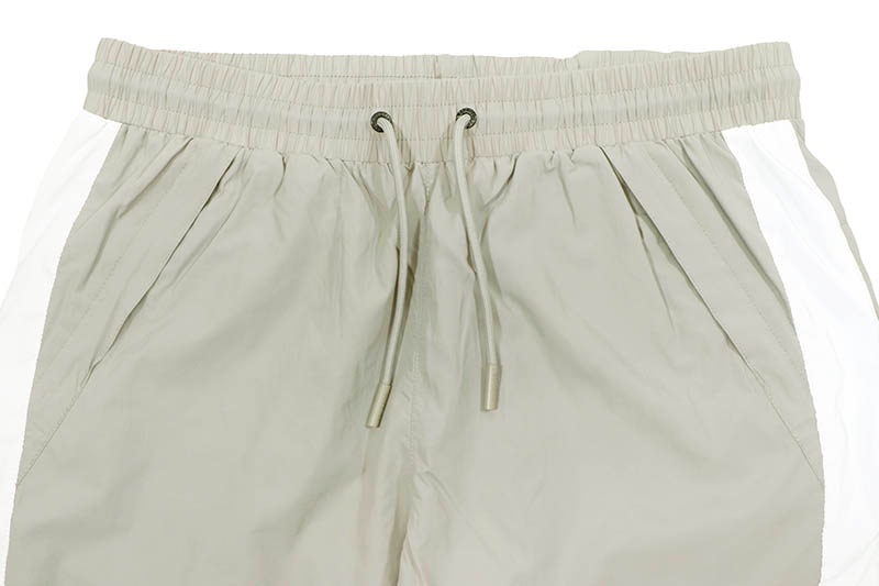 PRO CLUB FULL COURT WINDBREAKER PANTS (GRAY/WHITE) 03PC0503 15PC0507