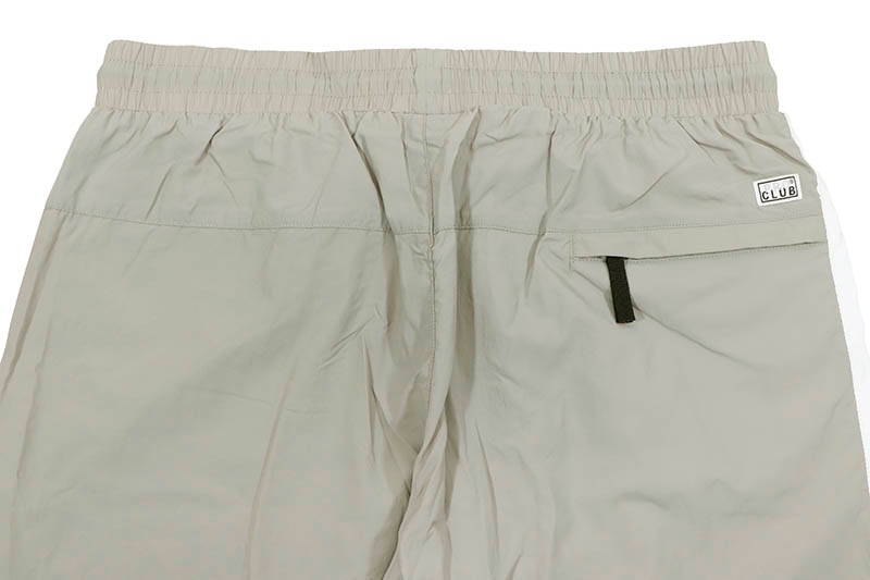 PRO CLUB FULL COURT WINDBREAKER PANTS (GRAY/WHITE) 03PC0503 15PC0507