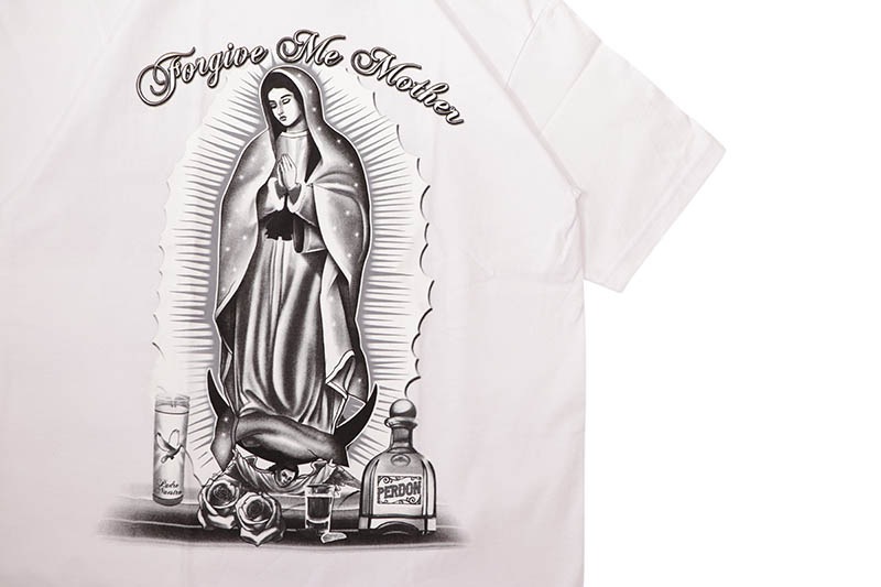 STREET WEAR SUPPLY FORGIVE ME MOTHER 2 T-SHIRT (WHITE)