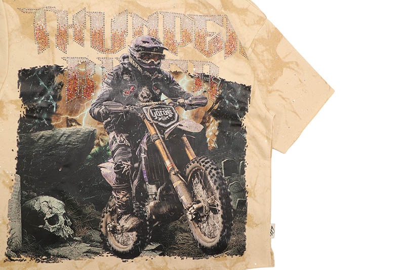 BKYS THUNDER RIDE FRENCH TERRY CROPPED TEE (T1469:BEIGE)
