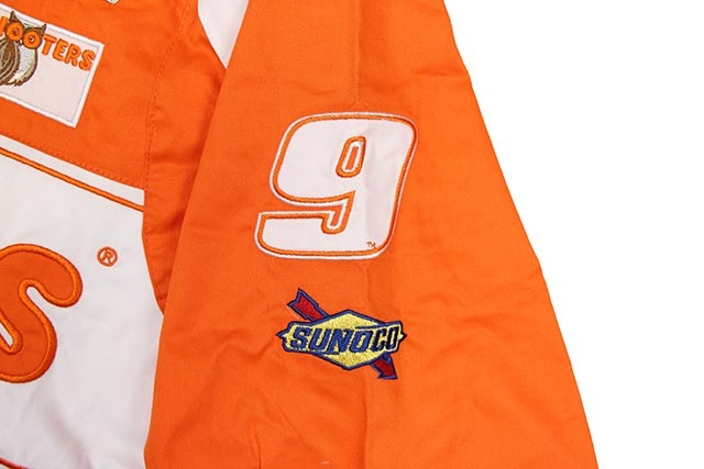 JH Design CHASE ELLIOTT HOOTERS 2019 PIT SHIRT (ORANGE)