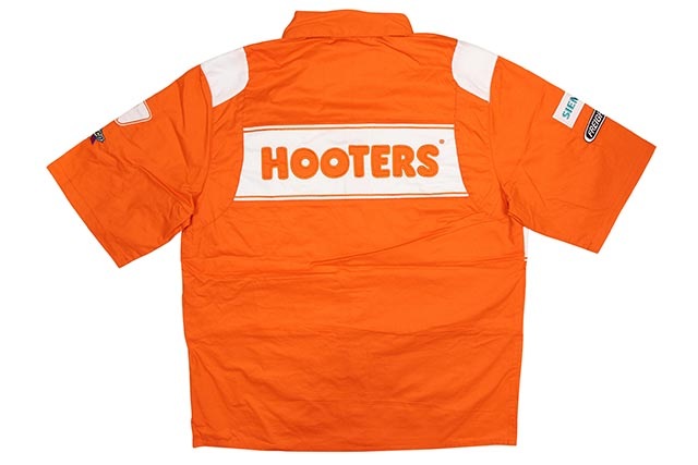 JH Design CHASE ELLIOTT HOOTERS 2019 PIT SHIRT (ORANGE)