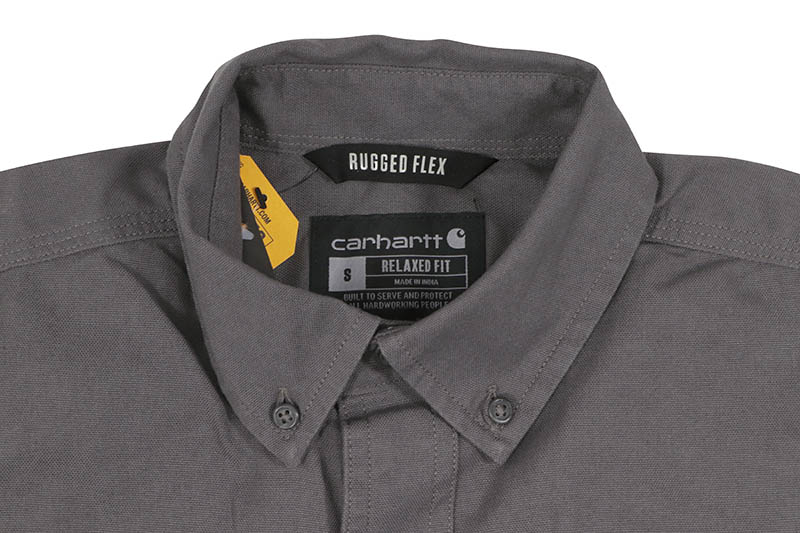 Carhartt RUGGED FLEX RELAXED FIT MIDWEIGHT CANVAS LONG-SLEEVE