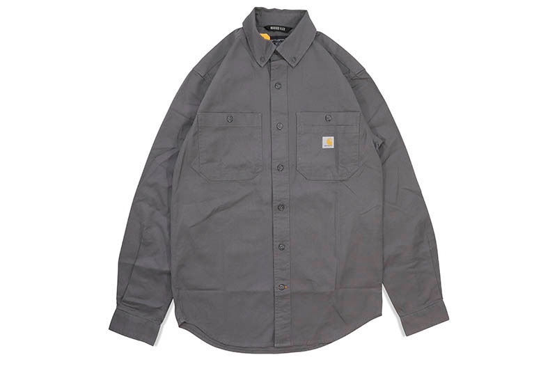 Carhartt RUGGED FLEX RELAXED FIT MIDWEIGHT CANVAS LONG-SLEEVE