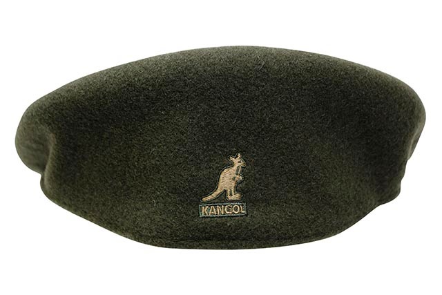 KANGOL WOOL 504 HUNTING CAP (0258BC/LD304:LODEN)