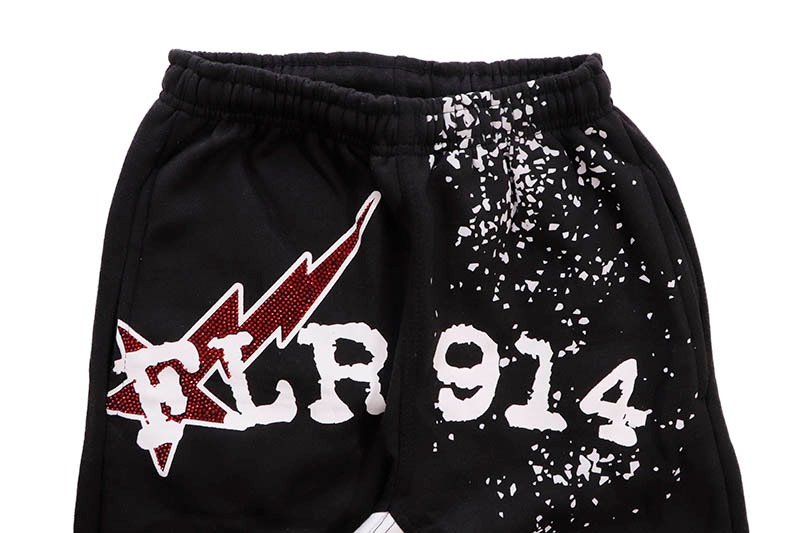 FLOOR 914 MJ RHINESTONE ALL STAR SET (BLACK/RED RHINESTONES