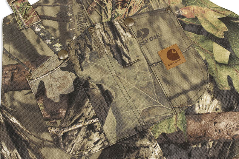Carhartt QUILT LINED CAMO BIB OVERALLS (101226-340:MOSSY OAK BREAK