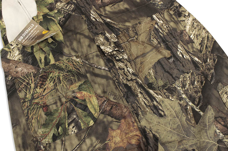 Carhartt QUILT LINED CAMO BIB OVERALLS (101226-340:MOSSY OAK BREAK