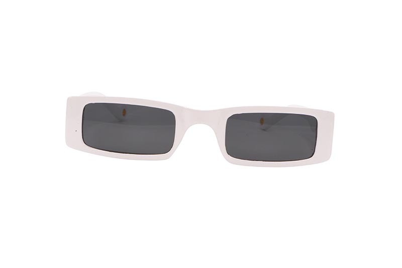 KD EYEWEAR SMALL RECTANGLE SUNGLASSES (WHITE)