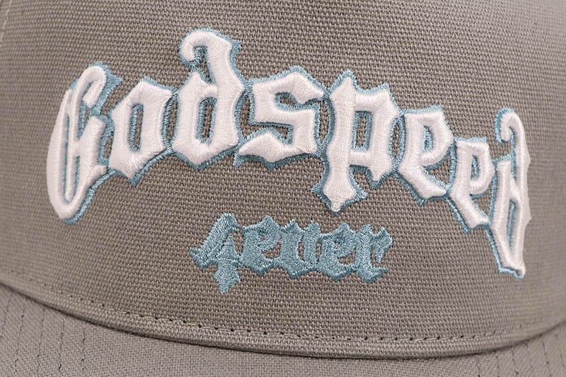 GODSPEED GS FOREVER TRUCKER HAT (COOL GREY)