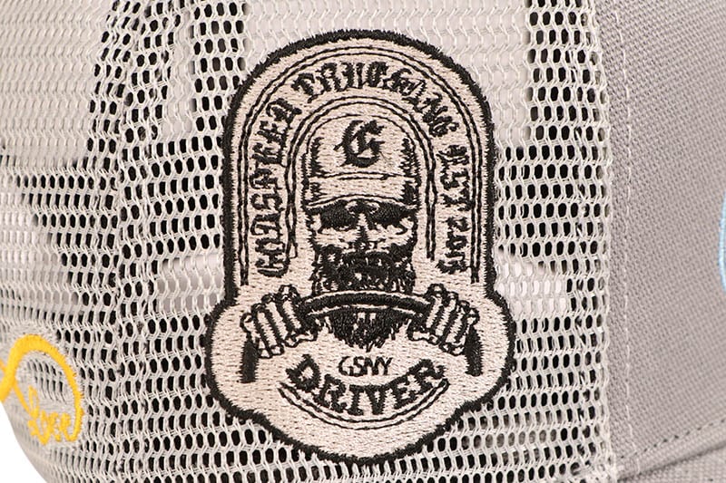 GODSPEED GS FOREVER TRUCKER HAT (COOL GREY)