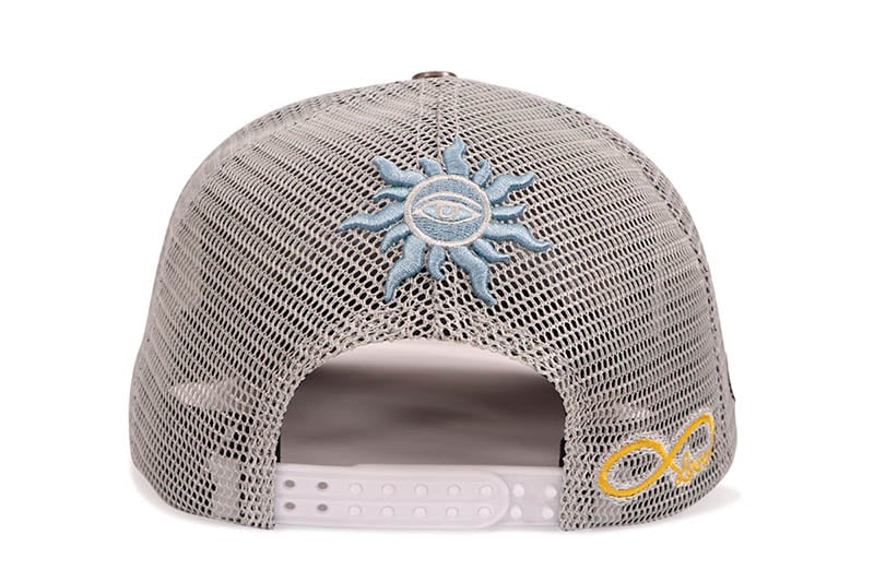 GODSPEED GS FOREVER TRUCKER HAT (COOL GREY)