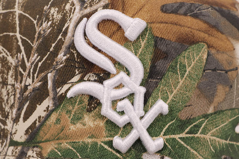 NEW ERA CHICAGO WHITE SOX 9FORTY AF ADJUSTABLE CAP (2005 WORLD SERIES SIDE PATCH/GREY UNDER VISOR/REALTREE CAMO)