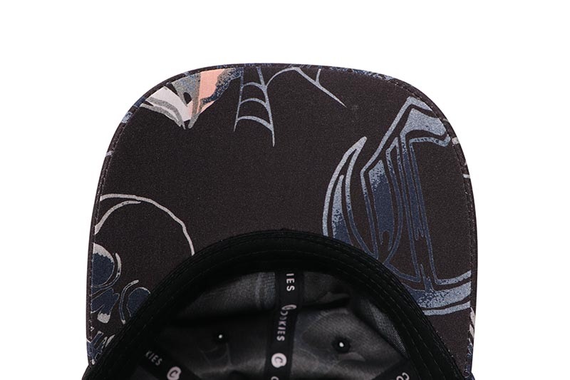 COOKIES HEAVEN CAN WAIT ALL OVER PRINT DAD HAT (WASHED BLACK) CM251XDH06