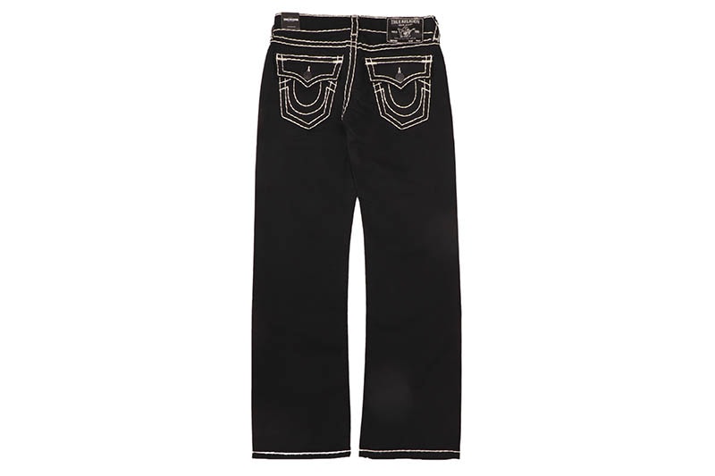 TRUE RELIGION BILLY SUPER T FLAP BOOTCUT JEAN 34