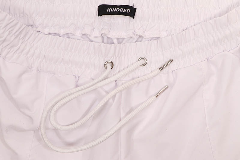 KINDRED RHINESTONE NYLON ZIP UP TRACKSUIT (KD2236:WHITE/BLACK)