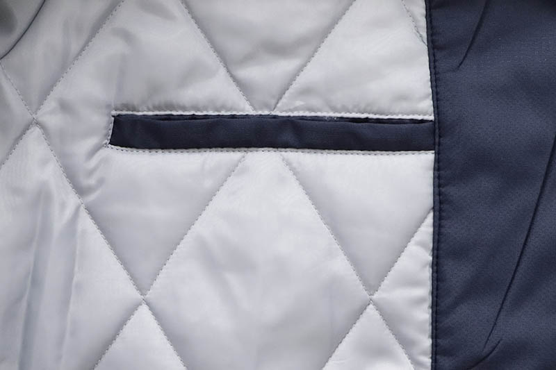STARTER NEW YORK YANKEES WS CHAMPIONS HOODED BOMBER JACKET (LA150219:NAVY/WHITE)