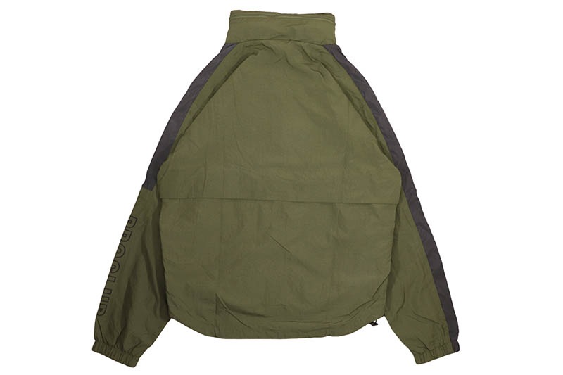PRO CLUB FULL COURT WINDBREAKER JACKET (OLIVE) 03PC0303
