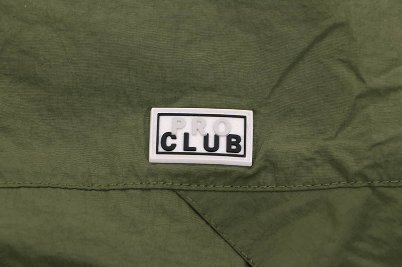 PRO CLUB FULL COURT WINDBREAKER JACKET (OLIVE) 03PC0303