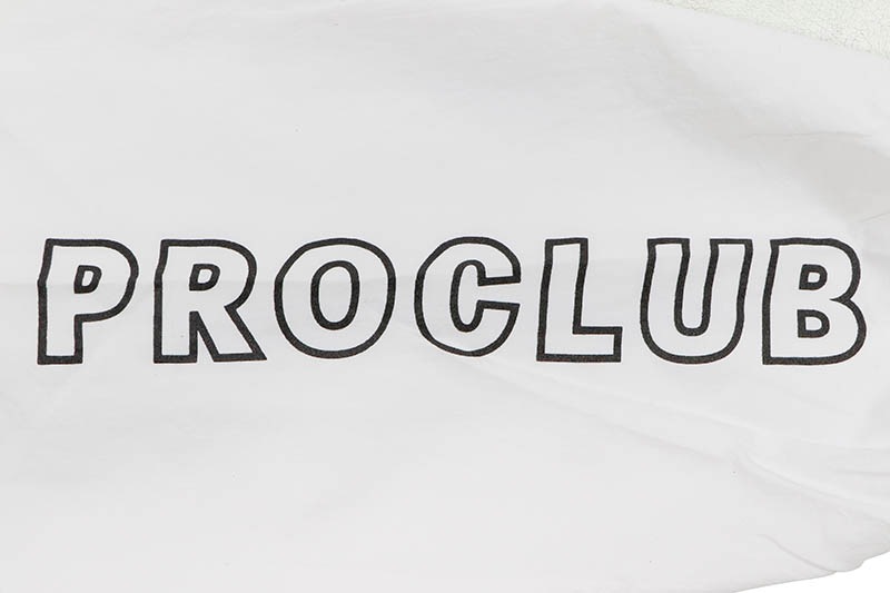 PRO CLUB FULL COURT WINDBREAKER JACKET (WHITE/BLACK) 03PC0303 15PC0307