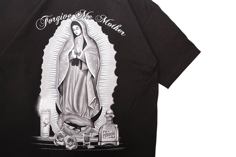 STREET WEAR SUPPLY FORGIVE ME MOTHER 2 T-SHIRT (BLACK)