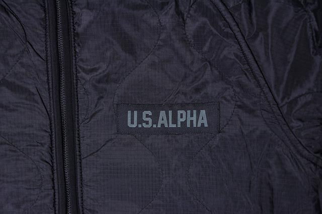 ALPHA REVERSIBLE BOA PARKA NYLON RIPSTOP(TA1255-001:BLACK)