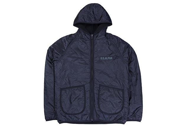 ALPHA REVERSIBLE BOA PARKA NYLON RIPSTOP(TA1255-001:BLACK)