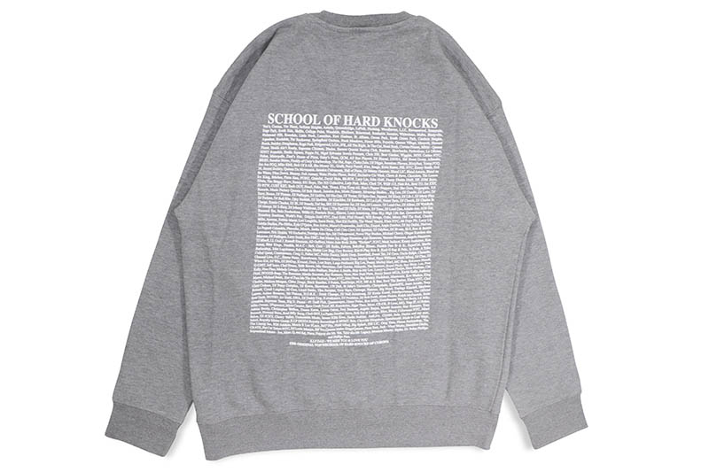 SCHOOL OF HARD KNOCKS QUEENS 7 BOLO 2022 CREW (HEATHER GREY)