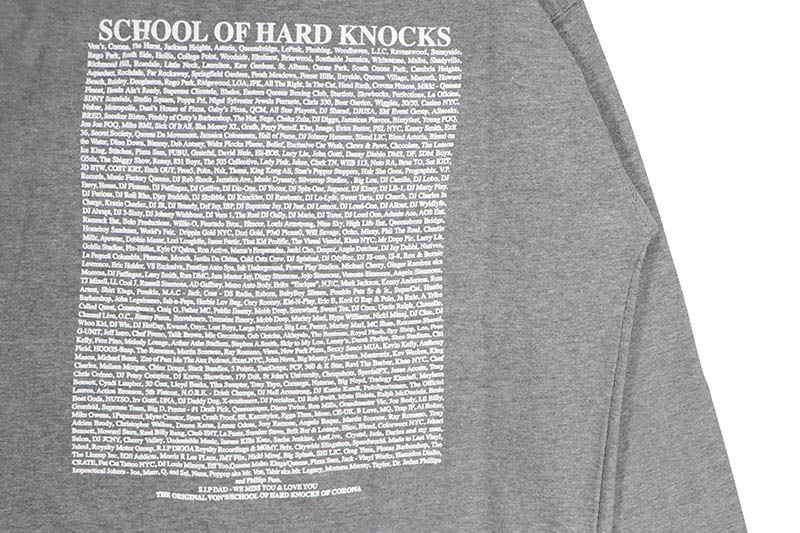 SCHOOL OF HARD KNOCKS QUEENS 7 BOLO 2022 CREW (HEATHER GREY