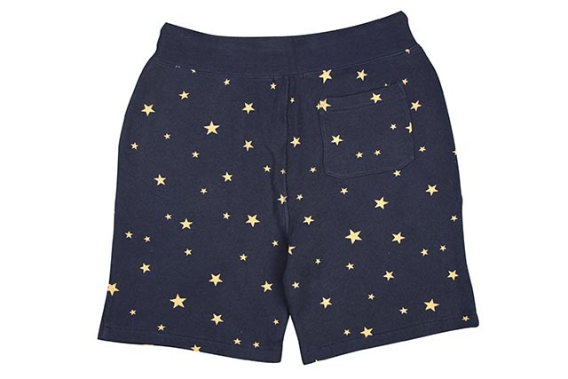 POLO RALPH LAUREN DOTTED STAR SWEAT SHORTS(NAVY)
