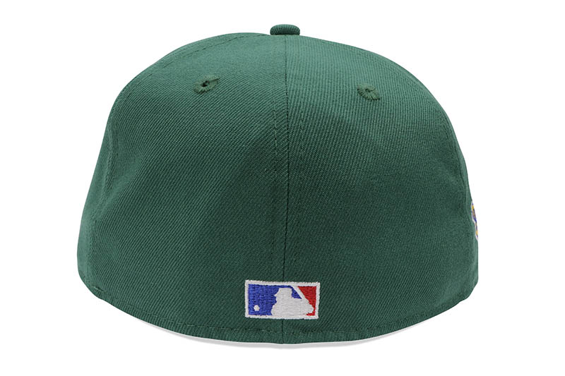 NEW ERA NEW YORK YANKEES 59FIFTY FITTED CAP (1996 WORLD SERIES CUSTOM SIDE PATCH/GREY UNDER VISOR/EMERALD GREEN)