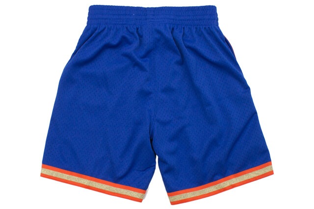 MITCHELL & NESS CHINESE NEW YEAR SWINGMAN MESH SHORTS(NEW YORK KNICKS/1991-92/BLUE) SMSHNG18408