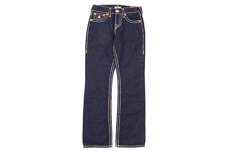 TRUE RELIGION BILLY SUPER T FLAP BOOTCUT JEAN (108539:BODY RINSE)