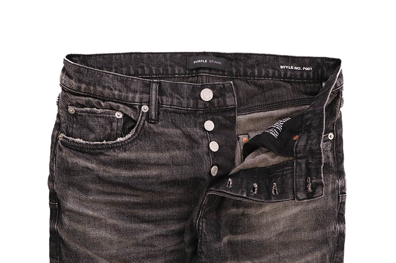 PURPLE BRAND LOW RISE SKINNY JEAN (P001-TYFB124:2 YEAR DIRTY FADE BLACK)