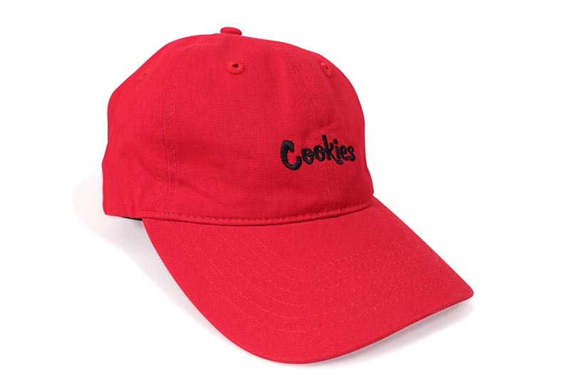COOKIES ORIGINAL LOGO DAD CAP (RED/BLACK) 1564X6666 CM232XDH07