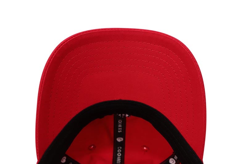 COOKIES ORIGINAL LOGO DAD CAP (RED/BLACK) 1564X6666 CM232XDH07