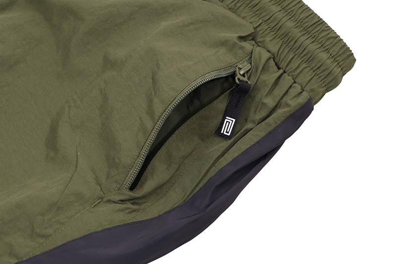 PRO CLUB FULL COURT WINDBREAKER PANTS (OLIVE) 03PC0503