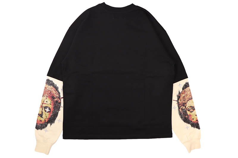 ROKU STUDIO FALLEN DREAMS TWOFER LONG SLEEVE TEE (RK1481953:BLACK
