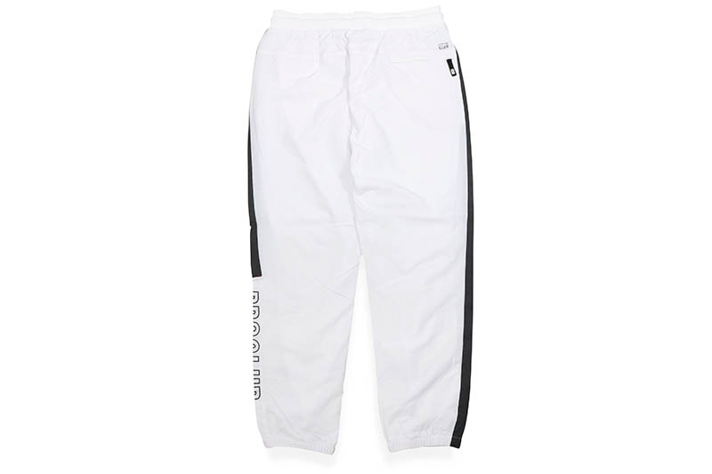 PRO CLUB FULL COURT WINDBREAKER PANTS (WHITE/BLACK) 03PC0503 15PC0507