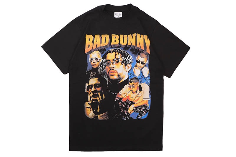 BAD BUNNY UN VERANO SIN TI T-SHIRTS (SHAKA BLACK)