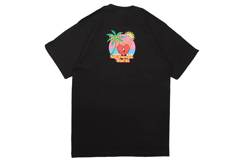 BAD BUNNY UN VERANO SIN TI T-SHIRTS (SHAKA BLACK)