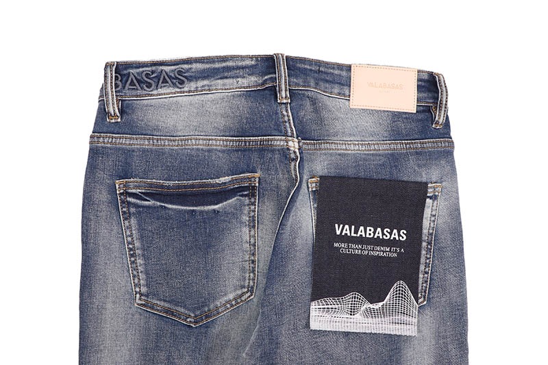 VALABASAS MR.STACKED (VLBS-VJ3-1005:MEDIUM WASH)
