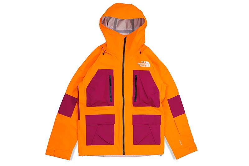 THE NORTH FACE DRAGLINE JACKET (NF0A5ABZ1K7:VIVID ORANGE/ROXBURY PINK)