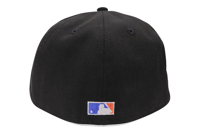 NEW ERA NEW YORK METS 59FIFTY FITTED CAP (SHEA STADIUM FINAL SEASON SIDE PATCH/GREY UNDER VISOR/BLACK)