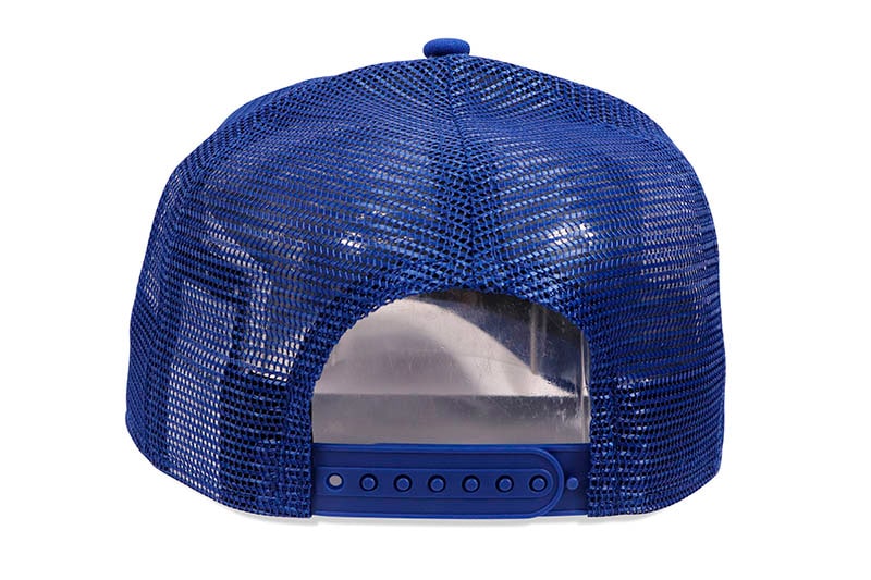 NEW ERA YOKOHAMA DeNA BAYSTARS 9FORTY A-FRAME TRUCKER CAP (LIGHT ROYAL) 12746869